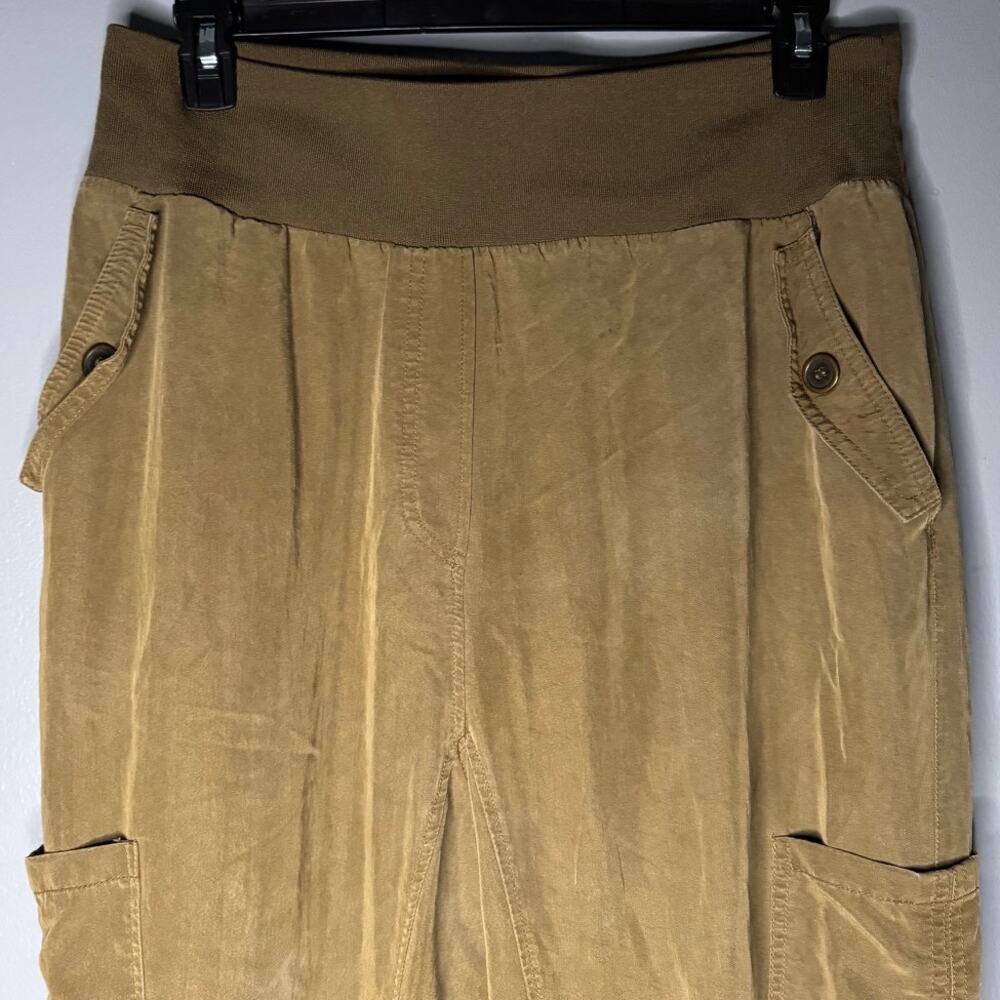 Maeve By Anthropologie Large Cicerone Cargo Joggers Pants Elastic Waist Utility View 5